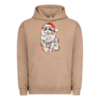 Pigment Burro christmas ragdoll cat Urban Hoodie - LillyAllenDesigns