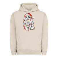 Pigment French Oak christmas ragdoll cat Urban Hoodie - LillyAllenDesigns