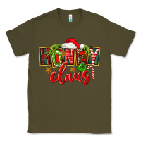 Army Green christmas honey claus Classic Tee - FaDigitalArtStudio