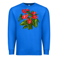 True Royal anthurium Premium Sweatshirt - LillyAllenDesigns