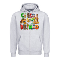 Heather Grey cinco de mayo Zipper Hoodie - AdoDesignShop