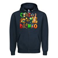Navy cinco de mayo Zipper Hoodie - AdoDesignShop