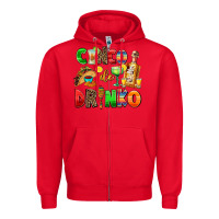 Red cinco de mayo Zipper Hoodie - AdoDesignShop