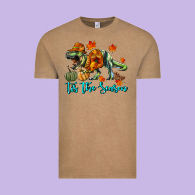 Vintage Tee t rex tis the season
