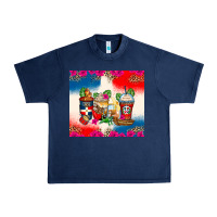 Navy dominican republic coffee cups Urban Heavy Tee - Zillion Design Studio