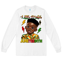 White little mister juneteenth Long Sleeve Tee - HRA Design Shop