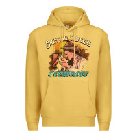 Antique Gold bring me flowers cowboy Premium Hoodie - NancyCooperArtShop
