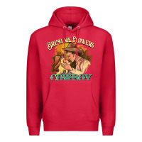 Cardinal bring me flowers cowboy Premium Hoodie - NancyCooperArtShop