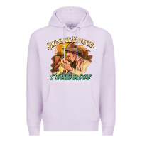 Lilac bring me flowers cowboy Premium Hoodie - NancyCooperArtShop
