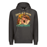 Smoke bring me flowers cowboy Premium Hoodie - NancyCooperArtShop