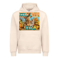 Sandshell Hello Fall Urban Hoodie - LillyAllenDesigns