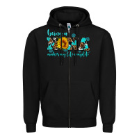 Black being a nana makes my life complete Zipper Hoodie - AdoDesignShop