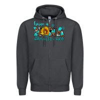 Smoke being a nana makes my life complete Zipper Hoodie - AdoDesignShop