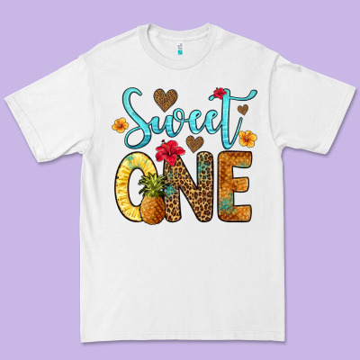 Sweet One Pineapple Premium Tee Designed By Artiststas
