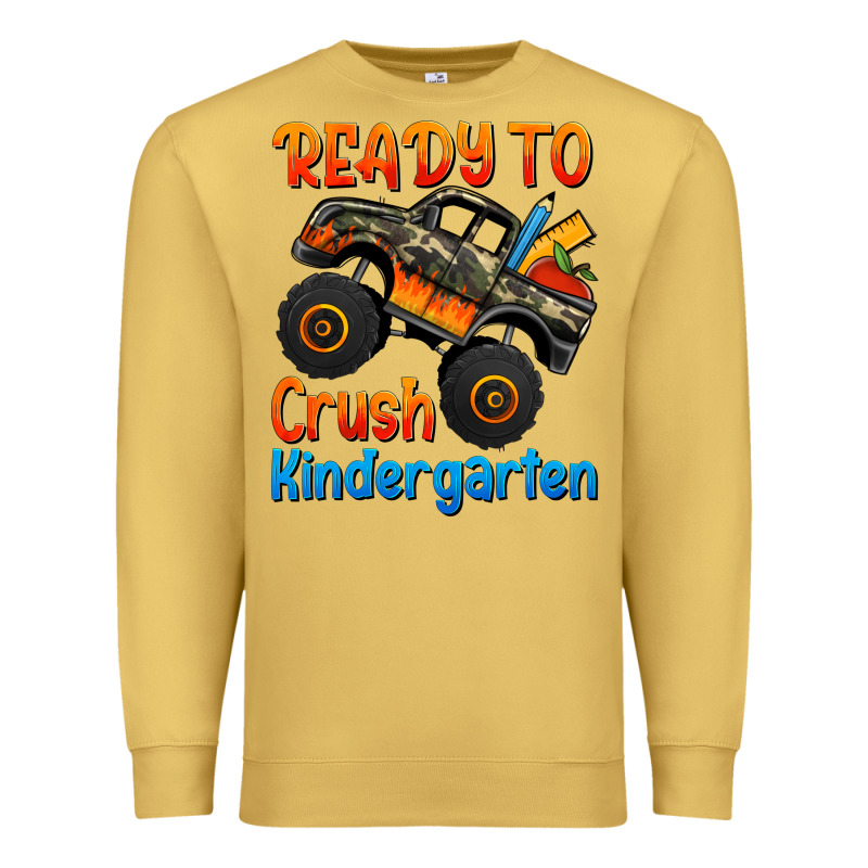 Ready To Crush Kindergarten Premium Sweatshirt by Jasminsmagicworld | Teevron