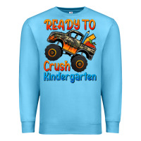 Ocean Blue ready to crush kindergarten Premium Sweatshirt - Jasminsmagicworld