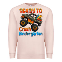 Pale Pink ready to crush kindergarten Premium Sweatshirt - Jasminsmagicworld