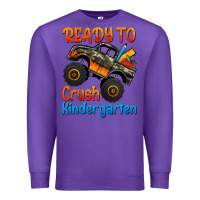 Purple ready to crush kindergarten Premium Sweatshirt - Jasminsmagicworld