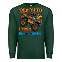Sports Green ready to crush kindergarten Premium Sweatshirt - Jasminsmagicworld