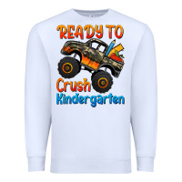 White ready to crush kindergarten Premium Sweatshirt - Jasminsmagicworld