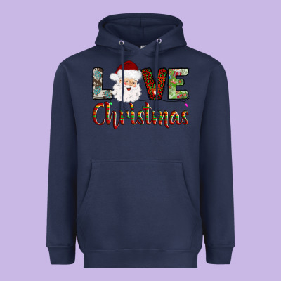 Love Christmas Heavyweight Hoodie Designed By Adodesignshop