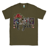 Army Green mama of girl Classic Tee - SublimationCraftShop