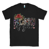 Black mama of girl Classic Tee - SublimationCraftShop
