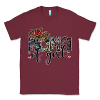 Burgundy mama of girl Classic Tee - SublimationCraftShop