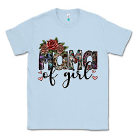 Dusty Blue mama of girl Classic Tee - SublimationCraftShop