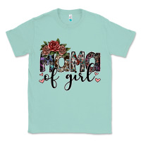 Seafoam mama of girl Classic Tee - SublimationCraftShop