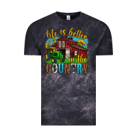 Cloud Black life is better in the country western Vintage Tee - texasbilliewilder
