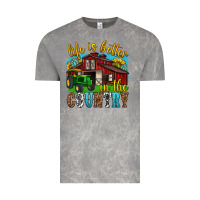 Cloud Rock life is better in the country western Vintage Tee - texasbilliewilder