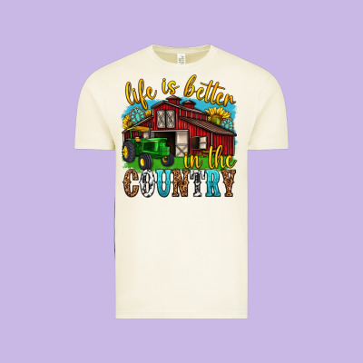 Vintage Tee life is better in the country western