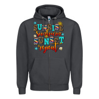 Smoke sunrise sunburn sunset repeat Zipper Hoodie - AdoDesignShop