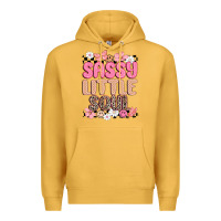 Mustard sassy little soul Premium Hoodie - MaliasSmallBusiness