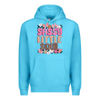 Ocean Blue sassy little soul Premium Hoodie - MaliasSmallBusiness