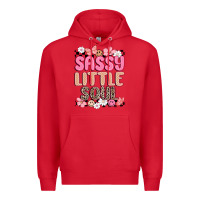 Red sassy little soul Premium Hoodie - MaliasSmallBusiness