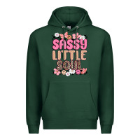 Sports Green sassy little soul Premium Hoodie - MaliasSmallBusiness