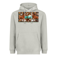 Moon Dust aztec horses and wild with cowhide license plate template Heavyweight Hoodie - Artiststas
