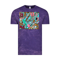 Cloud Purple nurse tumbler Vintage Tee - BarkalooDesign