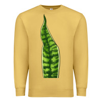 Antique Gold Snake Plant Premium Sweatshirt - LillyAllenDesigns