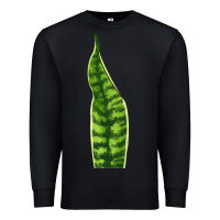 Black Snake Plant Premium Sweatshirt - LillyAllenDesigns