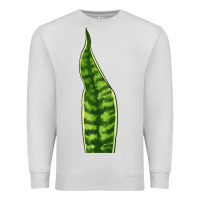Dove Grey Snake Plant Premium Sweatshirt - LillyAllenDesigns