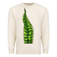 Sandshell Snake Plant Premium Sweatshirt - LillyAllenDesigns