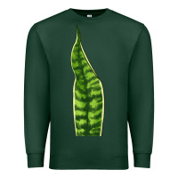 Sports Green Snake Plant Premium Sweatshirt - LillyAllenDesigns