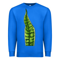 True Royal Snake Plant Premium Sweatshirt - LillyAllenDesigns