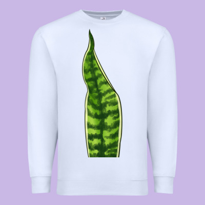 Snake Plant Premium Sweatshirt Designed By Lillyallendesigns