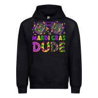Black mardi gras celebration design Urban Hoodie - LillyAllenDesigns