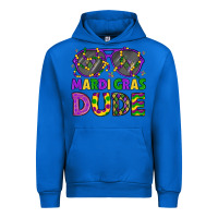 Cobalt mardi gras celebration design Urban Hoodie - LillyAllenDesigns