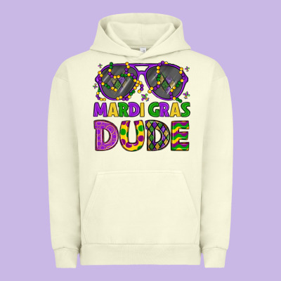 Mardi Gras Celebration Design Urban Hoodie Designed By Lillyallendesigns